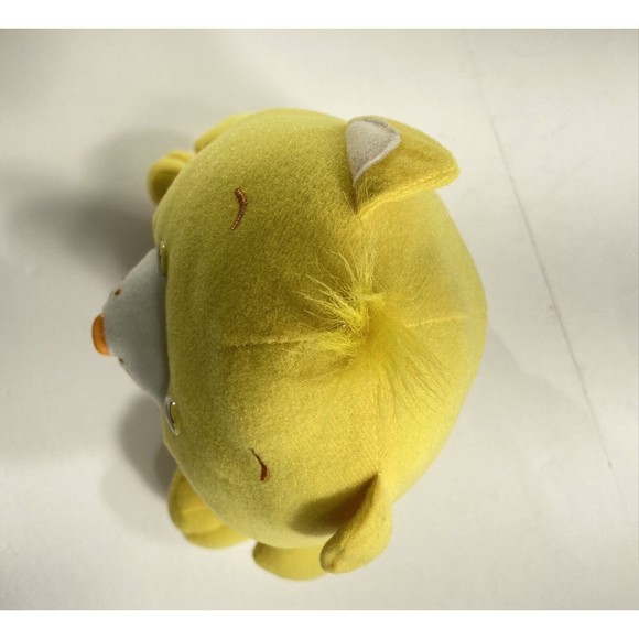 Care Bears 2006 Nanco 11"Plush Yellow Stuffed Toy Animal with Birthday Cupcake - Picture 9 of 12